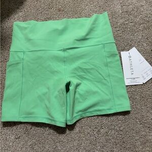 NWT athleta biker shorts